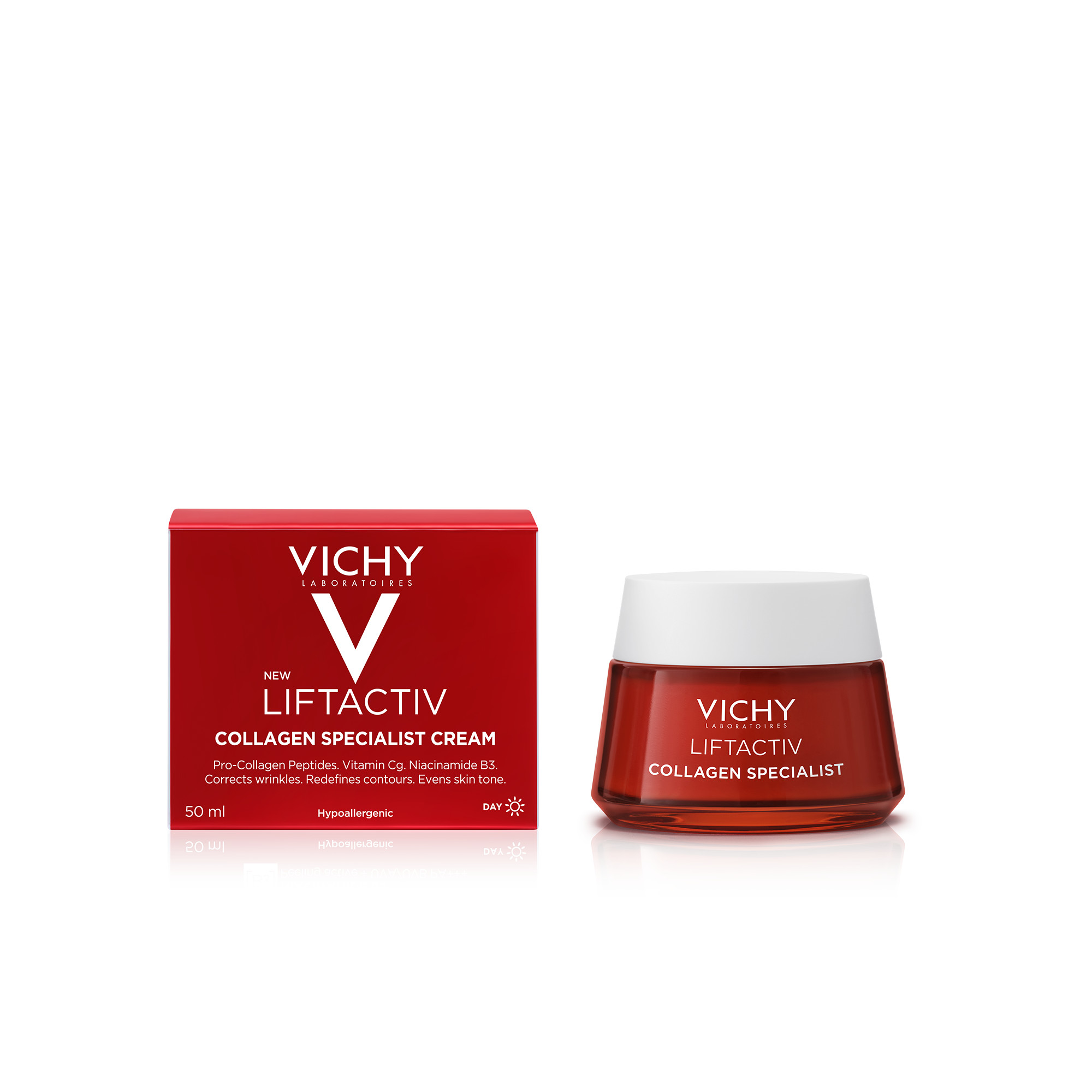 Imagen de VICHY PROTOCOLO ANTIARRUGAS LIFTACTIV SERUM+CREMA DIA